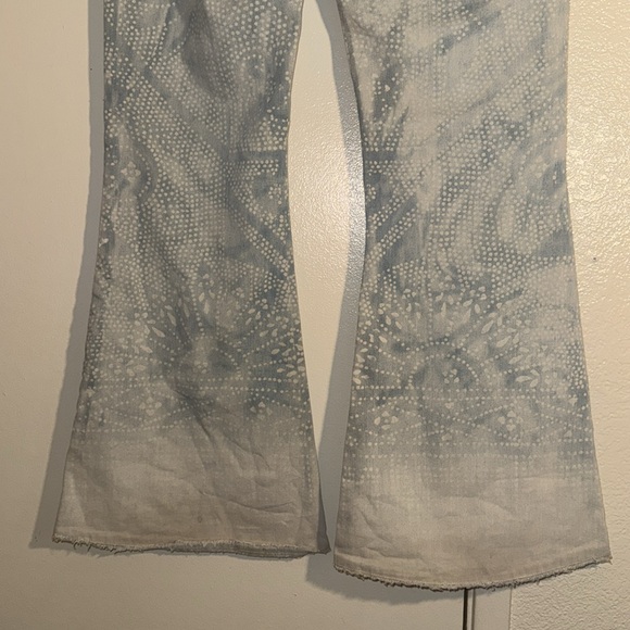 Free People Bali Discharge Flared Denim - Picture 10 of 16